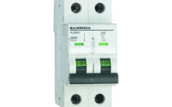 Malmbergs Dvärgbrytare , 10A, 2P, B-Typ* Normkomponenter