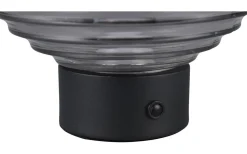 Earl Bordslampa LED mattsvart/rökfärgad uppladdningsbar