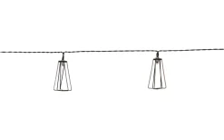 Eddy Solcellsdriven Ljusslinga 1,8m Svart