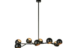 Avlånga Taklampor<Markslojd Edgar Taklampa Svart 113cm