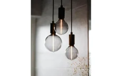 Edge LED E27 Glob 125mm Smoky 1800K 40lm 2W(8W)