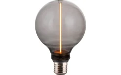 Dekorativa Ljuskällor E27<PR Home Edge LED E27 Glob 95mm Smoky 1800K 40lm 2W(8W)