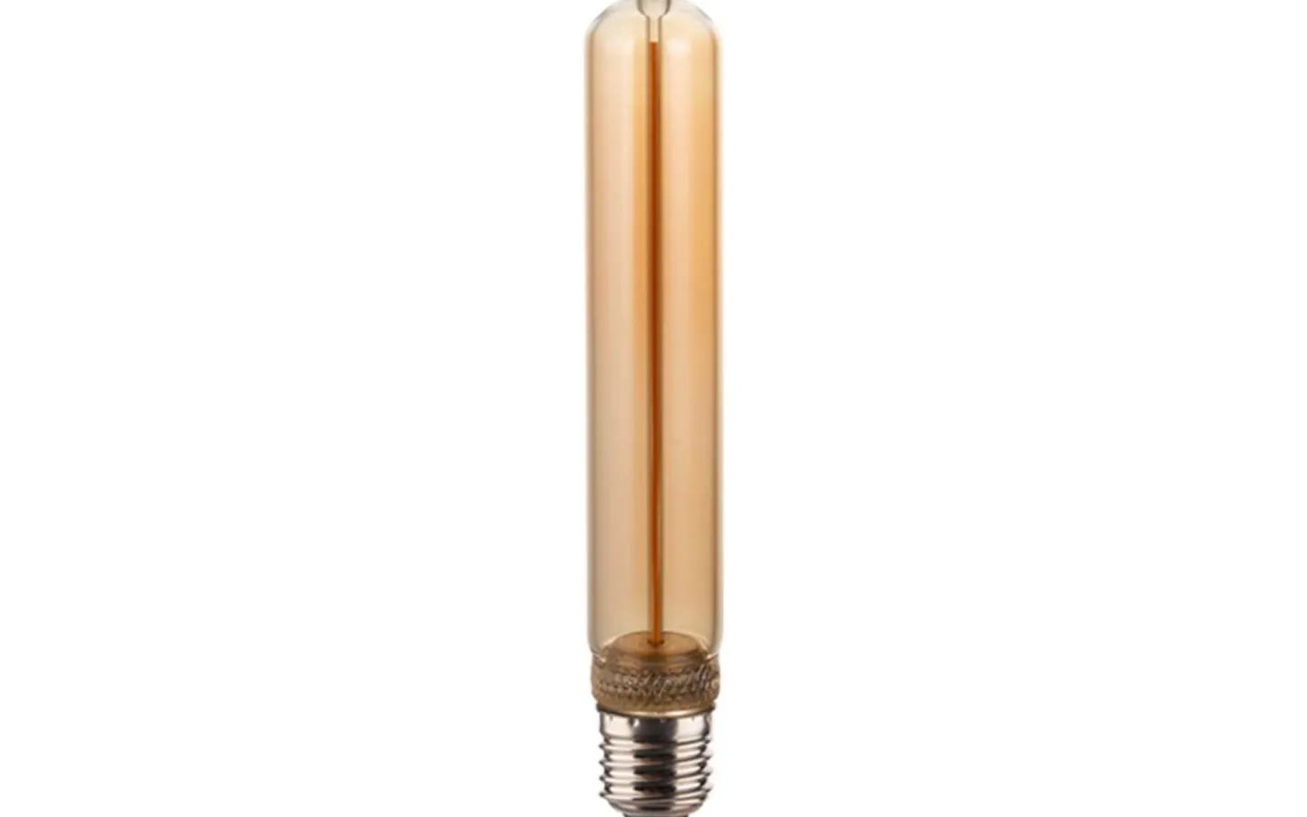Dekorativa Ljuskällor E27<PR Home Edge LED E27 Rör 187mm Amber 1800K 65lm 2W(10W)