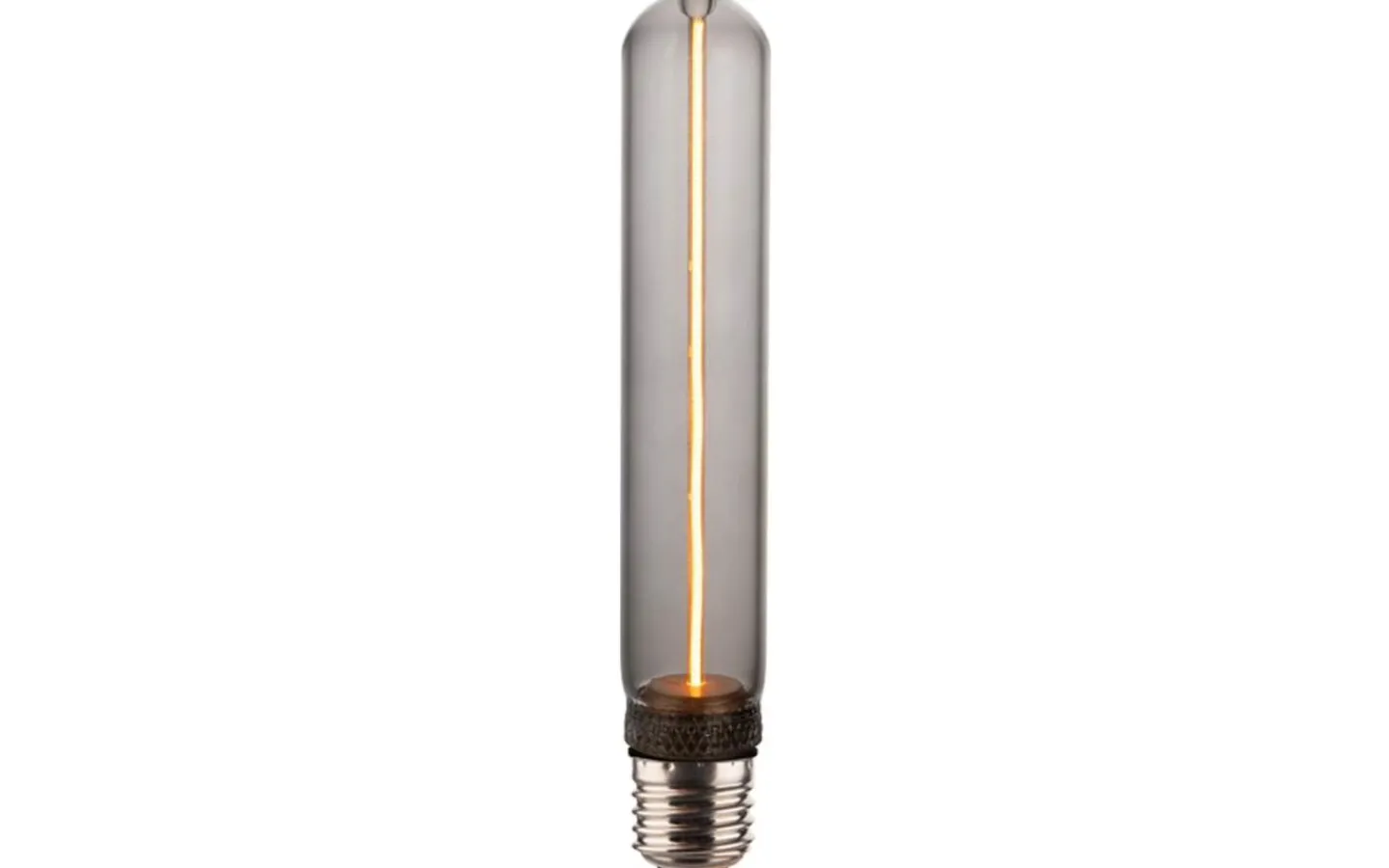 Dekorativa Ljuskällor E27<PR Home Edge LED E27 Rör 187mm Smoky 1800K 40lm 2W(8W)