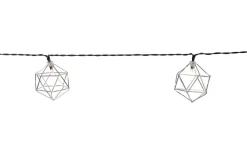 Julpynt Inomhus|Partyslingor Inomhus 230V<Star Trading Edge Ljusslinga 2,3m Krom Inomhus