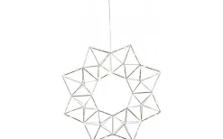 Edge Metallstjärna 40cm Krom