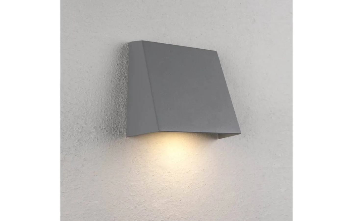 Hidealite Edge Vägglampa LED 3000K 4W Grå IP65* Upp Eller Nedljus Lampor