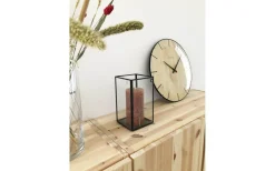 NeXtime Edge Wood Dome Väggklocka Ø35cm Ljusbrun* Väggklockor