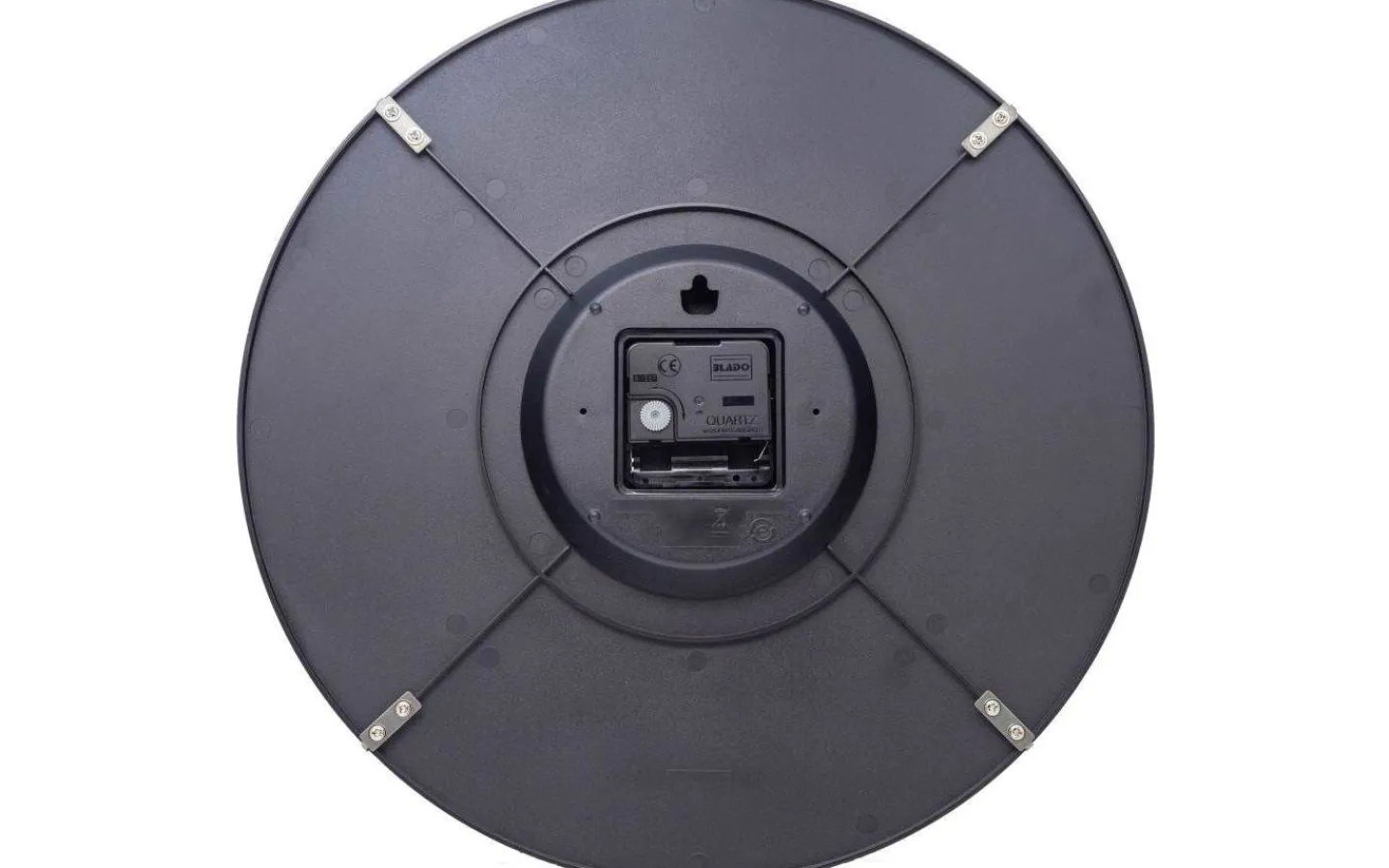 NeXtime Edge Wood Dome Väggklocka Ø35cm Ljusbrun* Väggklockor