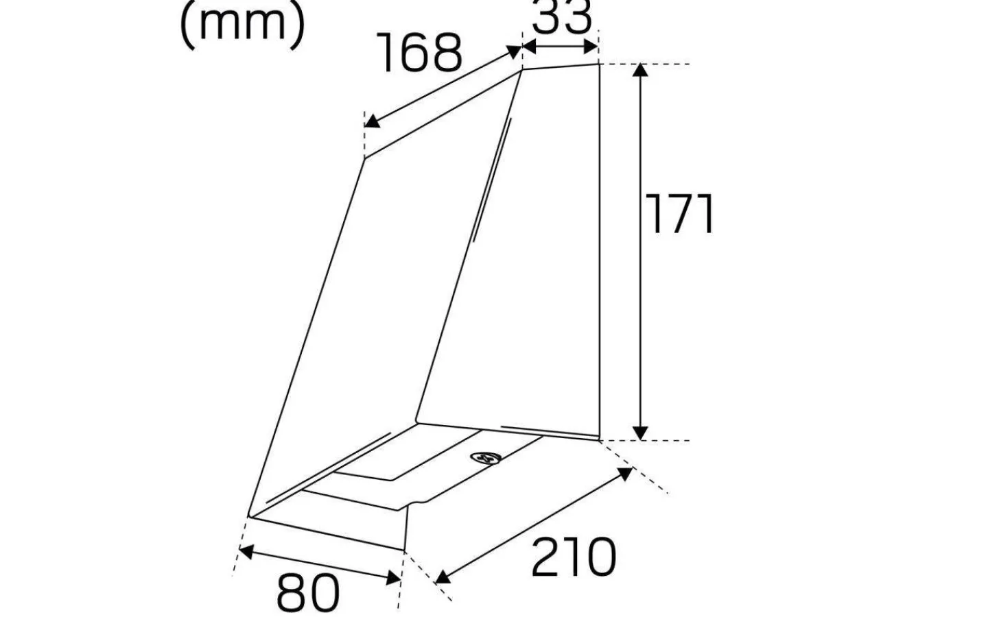 Hidealite Edge XL Vägglampa LED 3000K 12,5W Antracit IP65* Upp Eller Nedljus Lampor