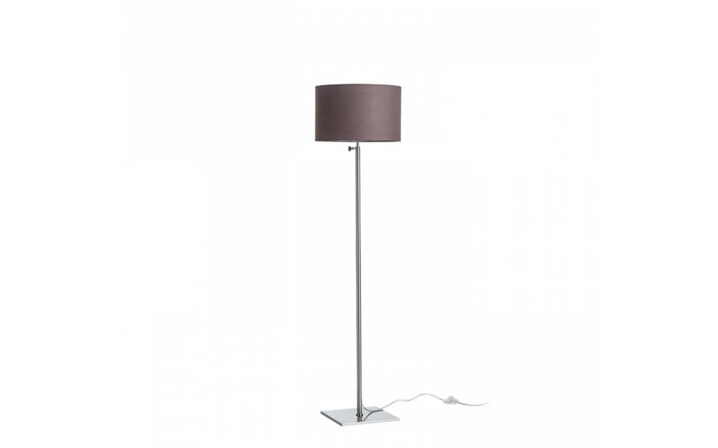 Edika Golvlampa 149cm Brun/Matt nickel E27