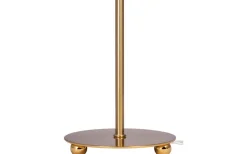 Globen Lighting Edith Bordslampa 50cm E27 Borstad Mässing/Brun* Bordslampor