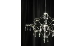 Efesos Kristallkrona 60cm Stål/Klar