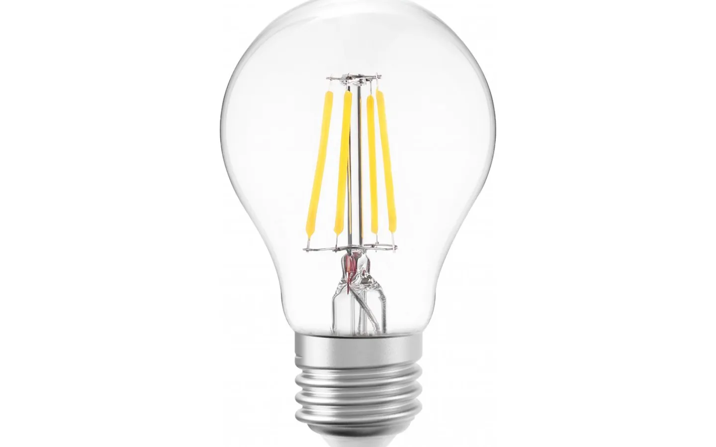 Malmbergs Effektiv filament LED-lampa, normal, klar, 3,8W, E27, 230V, MB* Ljuskällor