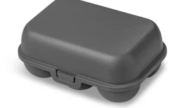 Eggs To Go Äggkartong för 6 Ägg Mörkgrå