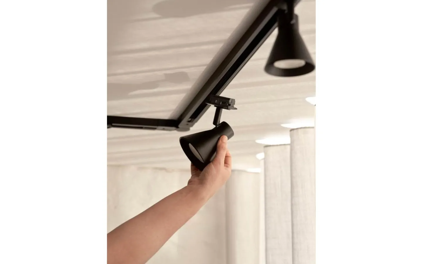 Nordlux Eik Link 3-Kit + 1m Skensystem Svart* Skensystem