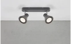 Eik Takspotlight 2L 28,5cm Svart