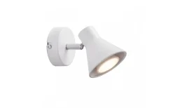 Sovrum|Läslampor<Nordlux Eik Vägglampa Vit