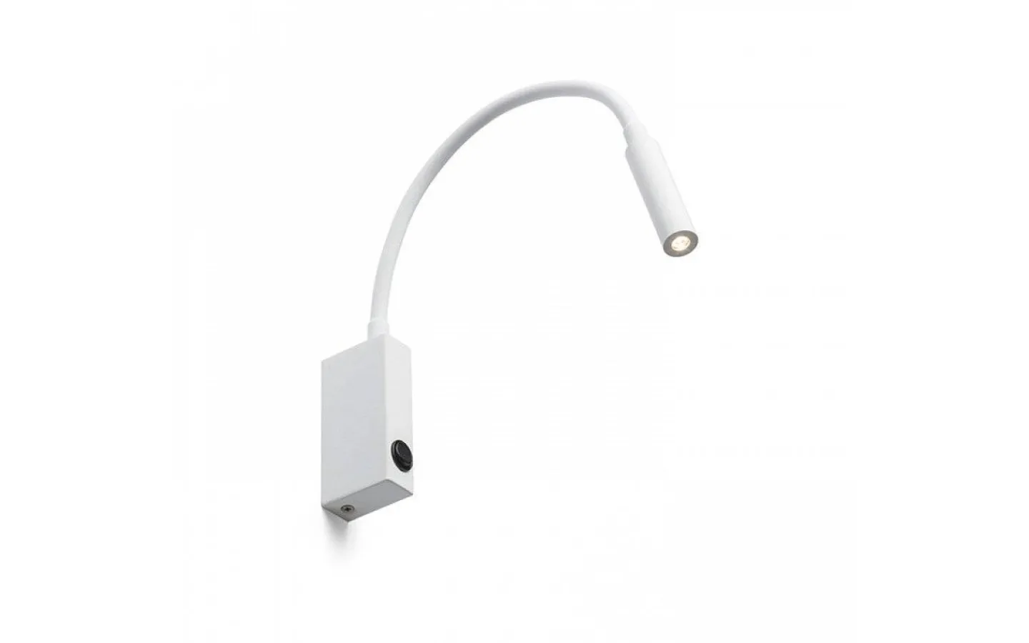 Rendl Eke Vägglampa Vit LED 3W 3000K* Sovrum|Läslampor