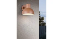 Vägglampor Utomhus<Trio Lighting Elbe Vägglampa E27 aprikos IP44