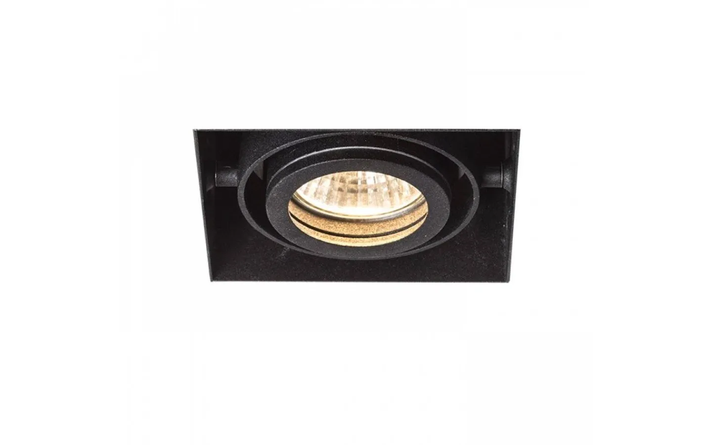 Rendl Electra Infälld Spotlight Svart* Spotlights Med Utbytbar Ljuskälla