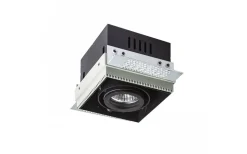 Rendl Electra Infälld Spotlight Svart* Spotlights Med Utbytbar Ljuskälla