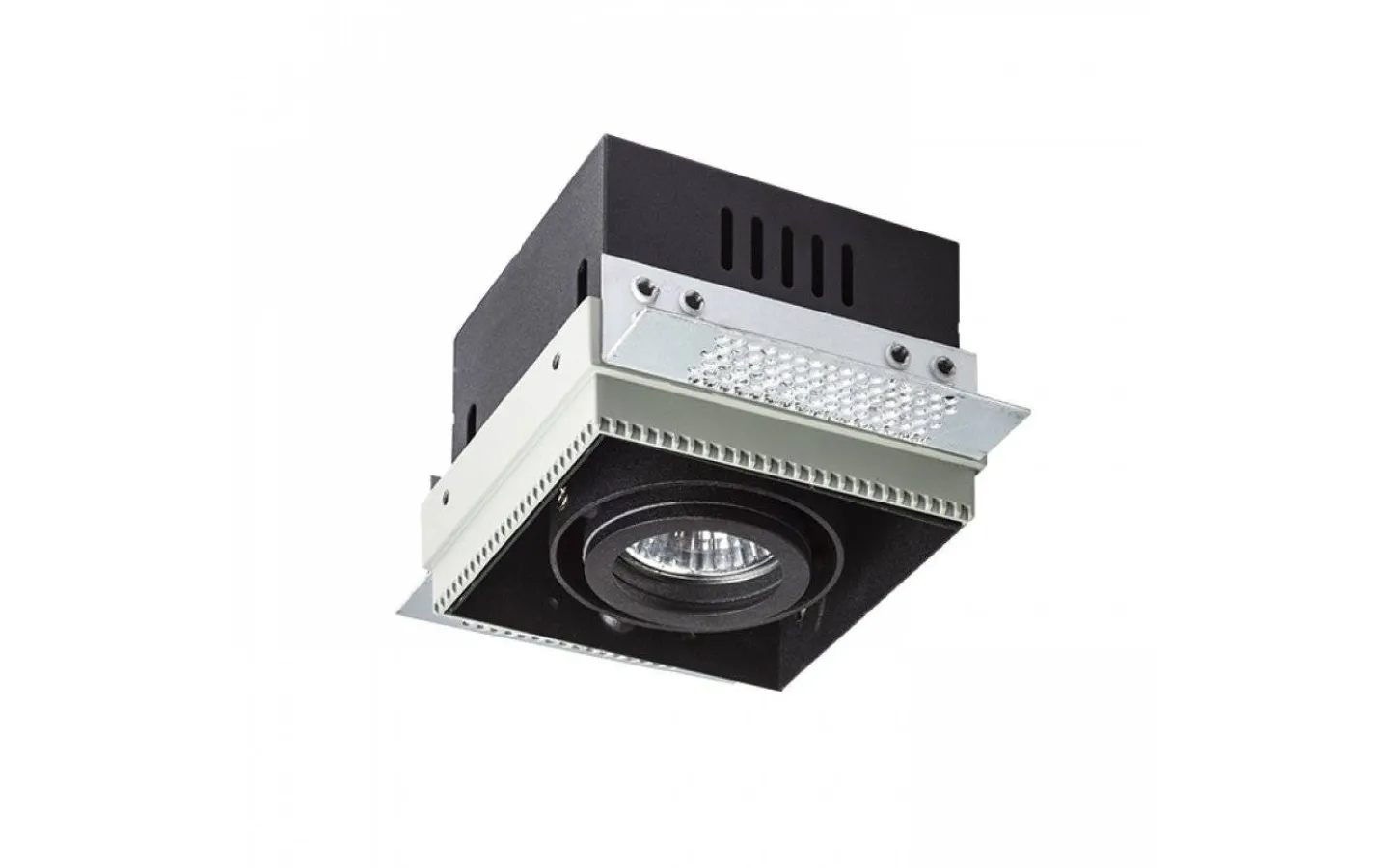 Rendl Electra Infälld Spotlight Svart* Spotlights Med Utbytbar Ljuskälla