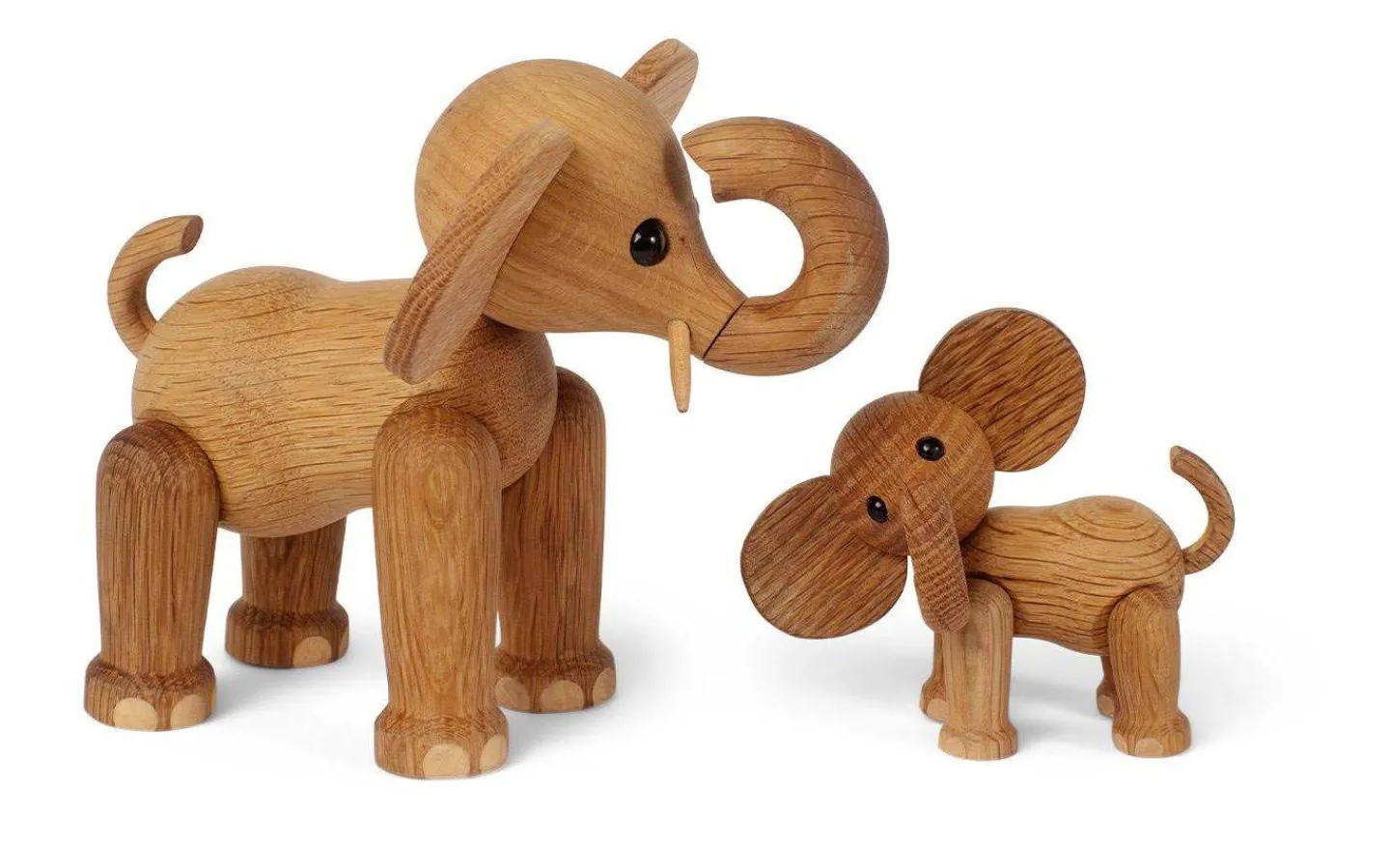 Spring Copenhagen Elefant Ollie Trädekoration 15cm Ek/Lönn* Trädekorationer
