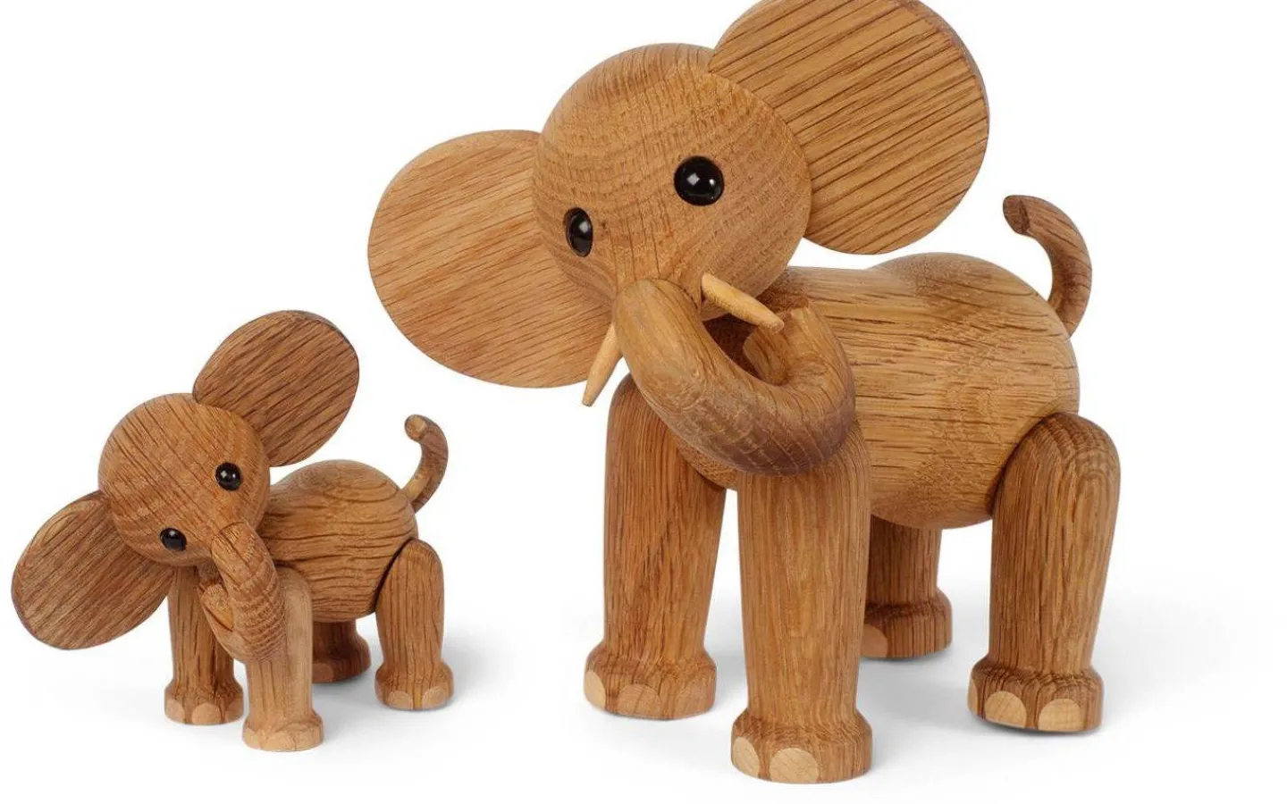 Spring Copenhagen Elefant Ollie Trädekoration 15cm Ek/Lönn* Trädekorationer