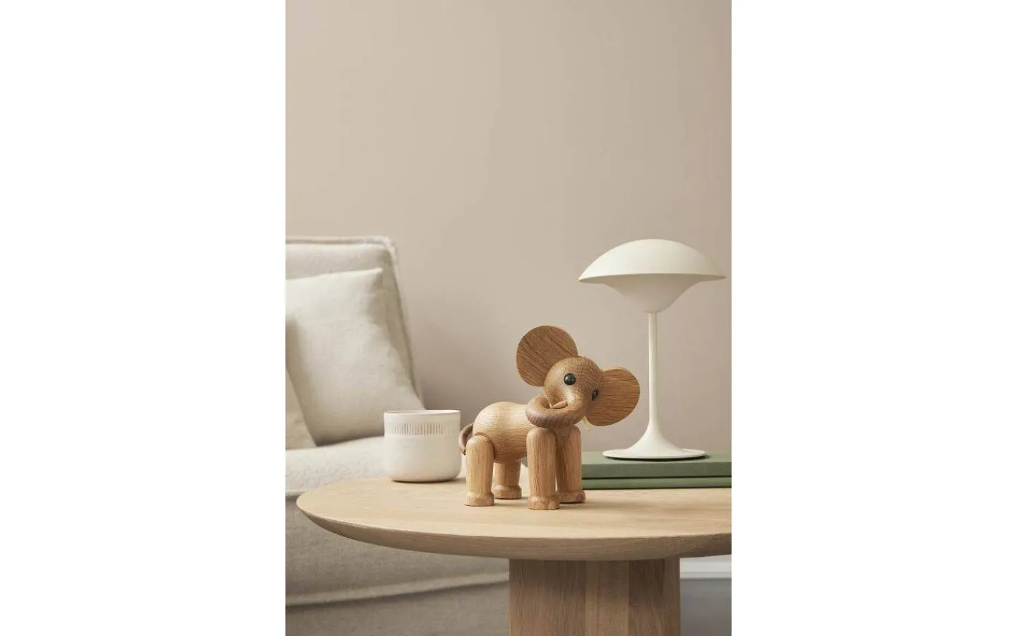 Spring Copenhagen Elefant Ollie Trädekoration 15cm Ek/Lönn* Trädekorationer