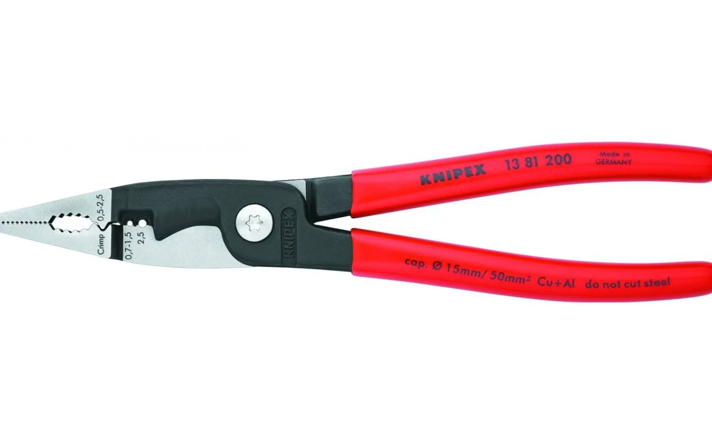 Malmbergs Elektrikertång Knipex, 200mm* Verktyg Och Arbetskläder
