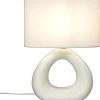 Aneta Eleni Bordslampa 35cm Naturvit* Bordslampor
