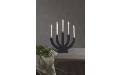 Eli Adventsljusstake Mörkgrå 47cm