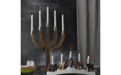 Star Trading Elias Adventsljusstake Brun 67cm* Visa Alla Adventsljusstakar|Adventsljusstakar 61-120 Cm