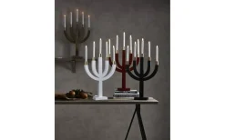 Star Trading Elias Adventsljusstake Röd 67cm* Visa Alla Adventsljusstakar|Adventsljusstakar 61-120 Cm