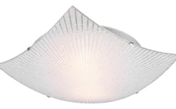 Plafonder<Trio Lighting Elisa Plafond 40cm 2xE27 krom