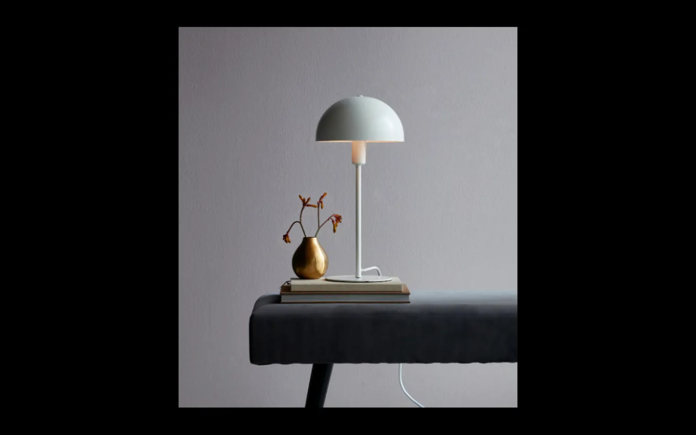 Ellen Bordslampa 40cm Vit