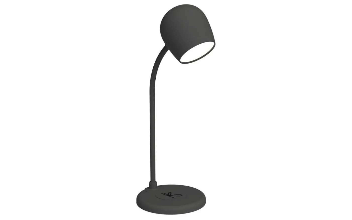 Ellie LED-lampa/Högtalare/Qi Svart