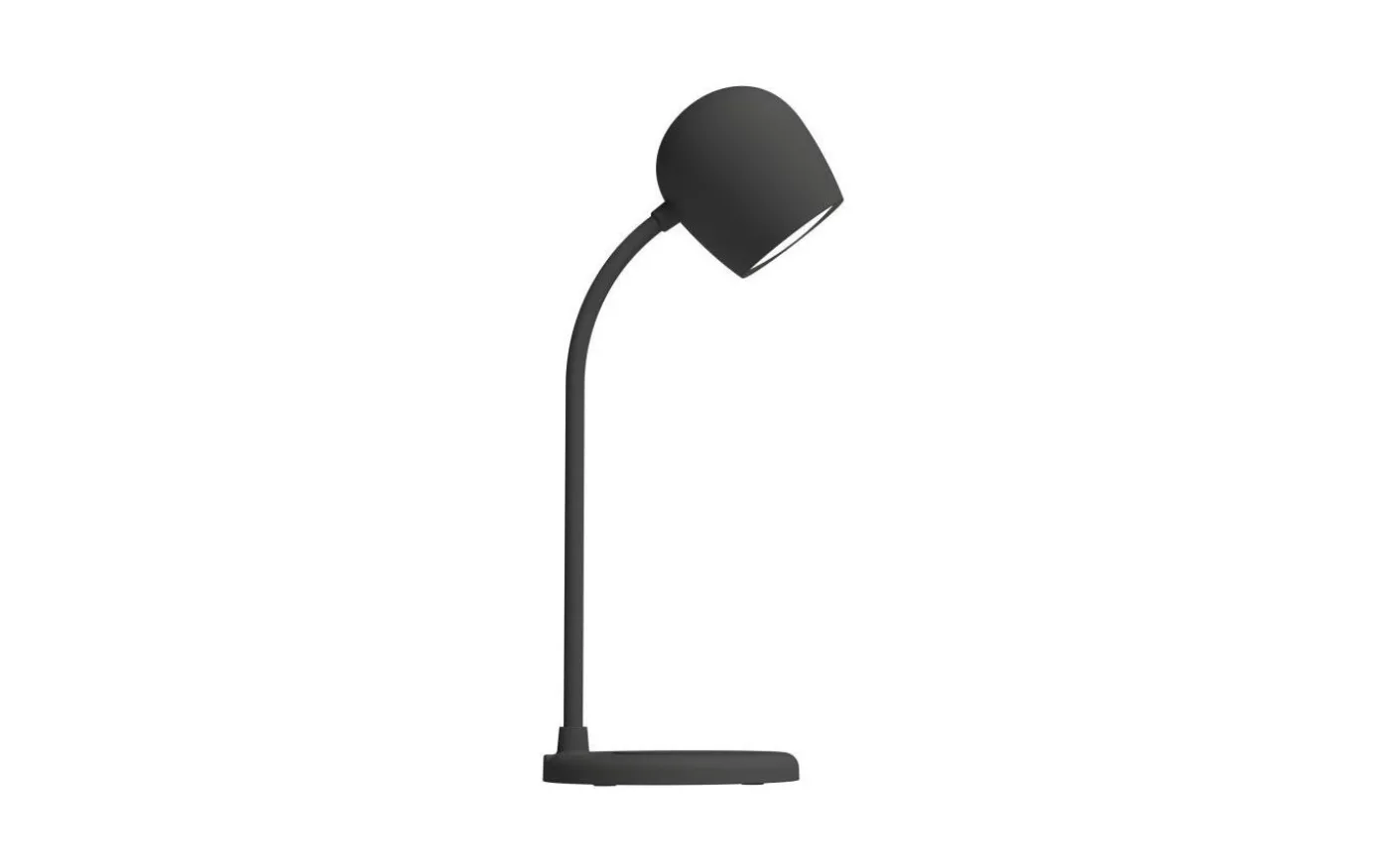 Ellie LED-lampa/Högtalare/Qi Svart