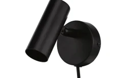 Läslampor<Oriva Elliot Vägglampa Svart