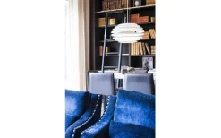 Ellipse Taklampa 50cm Vit/Mässing