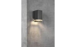 Elm Vägglampa GU10 Svart IP44