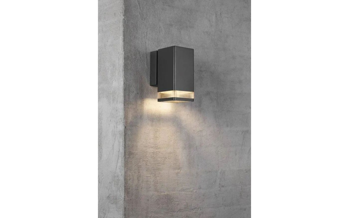 Elm Vägglampa GU10 Svart IP44