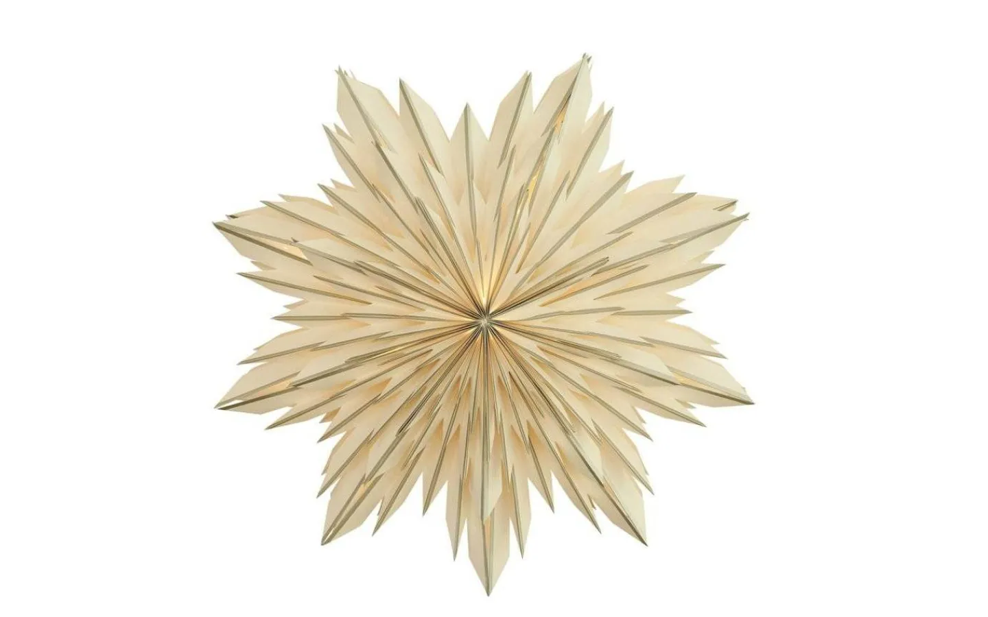 Visa Alla Julstjärnor|Julstjärnor Utan Sladd<Watt & Veke Elsa Julstjärna 60cm Vit/Silver