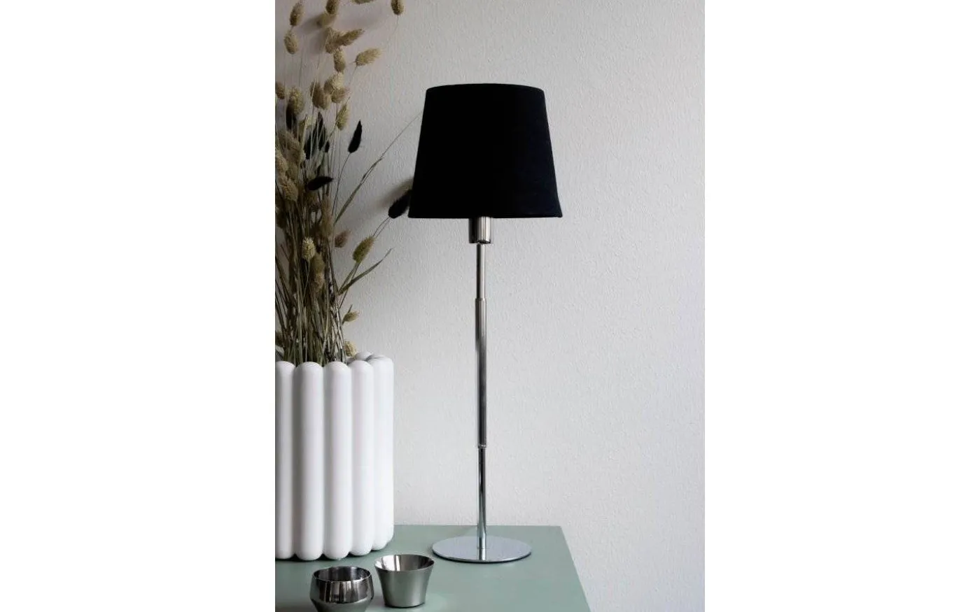 Elsa Lampfot 40cm E14 Krom