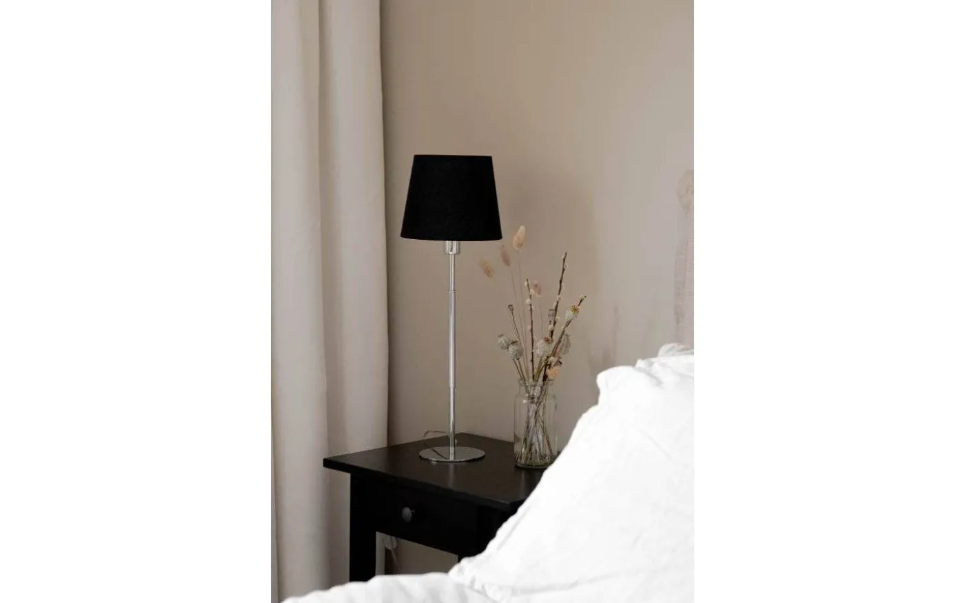 Elsa Lampfot 40cm E14 Krom