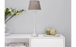 Elsa Lampfot 48cm Vit