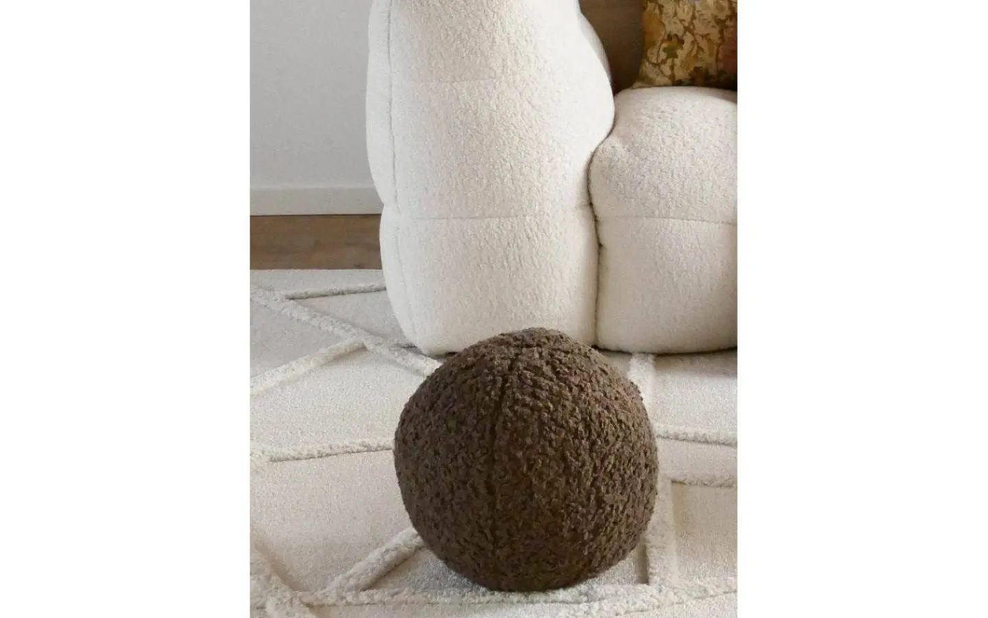 Fyllda Kuddar|Inredning Jul<Svanefors Elsie Prydnadskudde 30cm Nougat