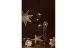 Elvira Julstjärna 28cm Beige