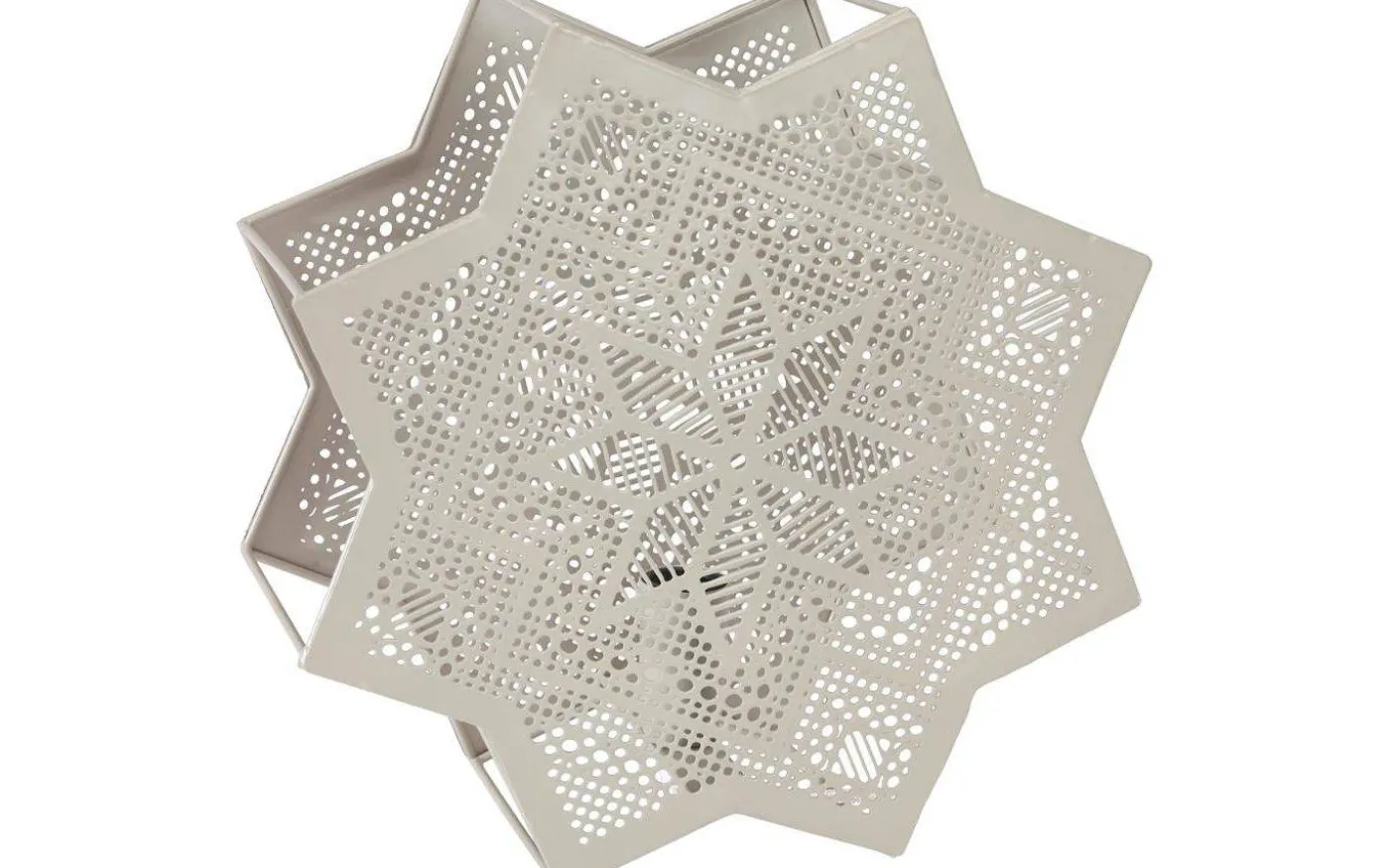 Elvira Julstjärna 28cm Beige